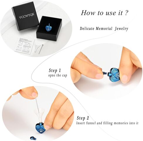 Heart Paw Print Urn Necklace for Ashes for Dog Cremation Jewelry Angel Wing Heart Urn Locket Pendant for Dog/Cat in Kuwait