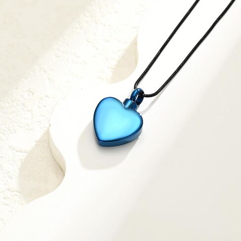 Heart Paw Print Urn Necklace for Ashes for Dog Cremation Jewelry Angel Wing Heart Urn Locket Pendant for Dog/Cat in Kuwait