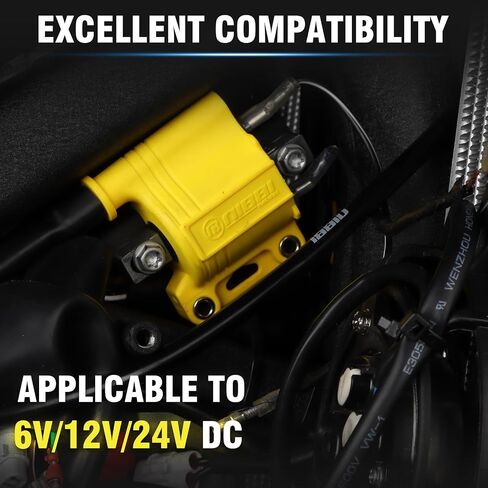 NIBBI Universal Ignition Coil 2/4 Stroke,Motorcycle High Performance Ignition Coil, fit 4T 2T Street Dirt Bike for Moped ATV Scooter Go Kart Pit Bike GY6 Performance Part in Kuwait