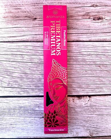 Premium Tibetan Incense Sticks 8 u Pink Passion Fascination – Jasmine, Rose, Plum & Saffron Incense | Non-Toxic, Floral & Seductive Home Fragrance for Romance & Relaxation – Aromanza in Saudi Arabia