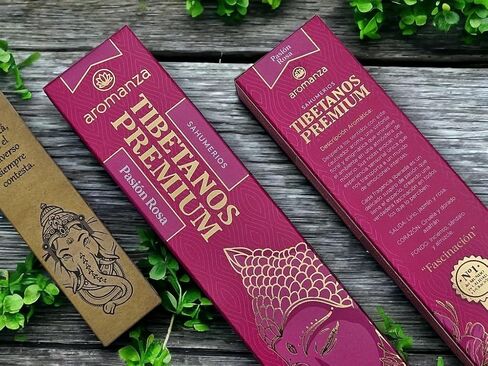 Premium Tibetan Incense Sticks 8 u Pink Passion Fascination – Jasmine, Rose, Plum & Saffron Incense | Non-Toxic, Floral & Seductive Home Fragrance for Romance & Relaxation – Aromanza in Saudi Arabia