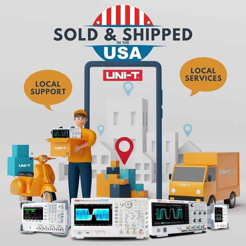 Uni-T Benchtop MultiMeter UT8805E-5.5 رقم ، 4.3 في العرض ، النطاق التلقائي ، TRMS ، 199،999 التهم ، رمادي ، اختبار متعدد القياس in Kuwait