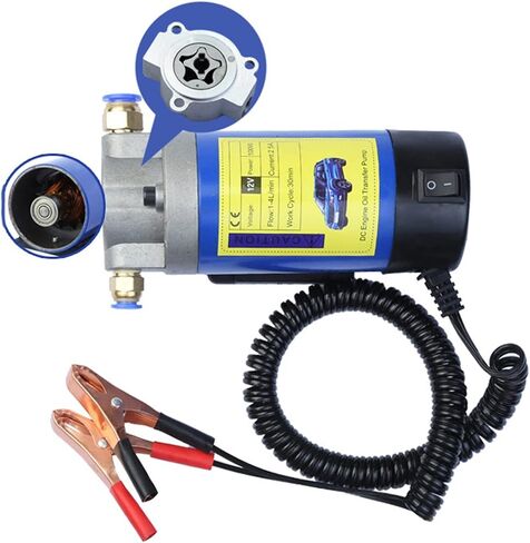 Bomba de agua de diafragma autocebante 12V Electric Scavenge Suction Transfer Change Oil Transfer Pump 1-4L/min Motor Oil Extractor Pumps in Saudi Arabia