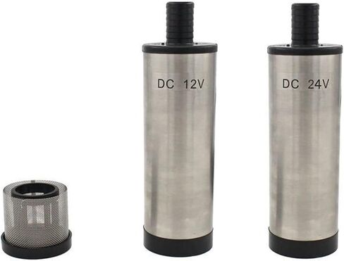 Bomba de agua de diafragma autocebante Electric Submersible Pump 12V Motor Suction Oil Water Pumps Stainless Steel Band Strainer(W38SS) in Saudi Arabia