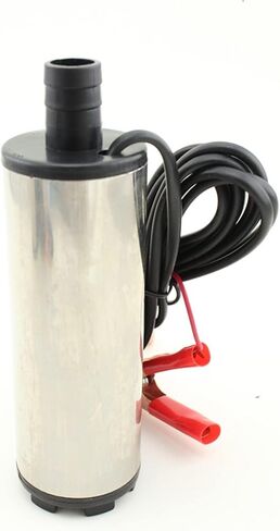 Bomba de agua de diafragma autocebante Stainless Steel Submersible Pump 12V 24V Refueling Tool 38mm 51mm 30L/min(24V 51mm Cigarette) in Saudi Arabia