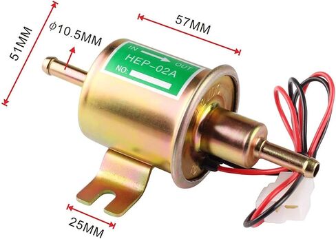 Bomba de agua de diafragma autocebante High Performance 12V Petrol Gasoline Fuel Universal Electric Liquid Carburettor Pump in Saudi Arabia