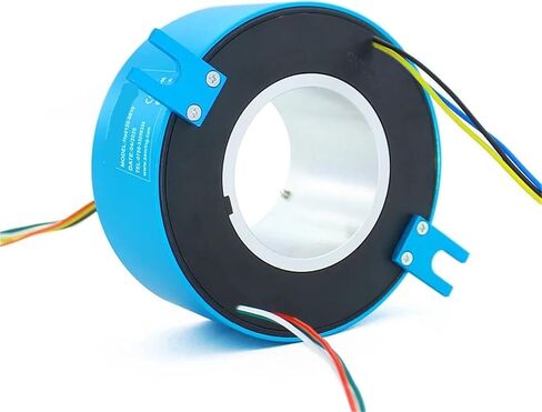 Through hole slip ring inner size 30-60mm OD 120mm 6 wires 10A(40X86mm 6CH 10A) in Kuwait