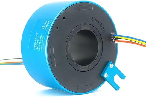 Through hole slip ring inner size 30-60mm OD 120mm 6 wires 10A(40X86mm 6CH 10A) in Kuwait