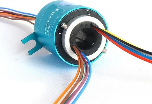 Small Through hole size 12mm Conductive Slip Ring OD 35mm 6/12 Channels 5A Cureent(12.7X35mm 12CH 5A) in Kuwait