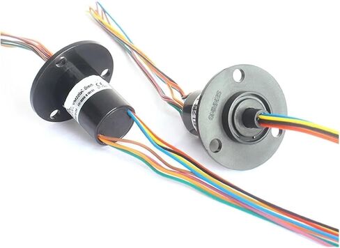 1pc Conductive Slip Ring OD22MM 8/12 Wires 5A Rotary Joint(22MM 8CH 5A) in Saudi Arabia