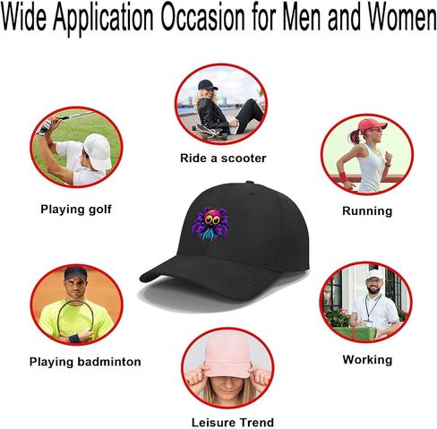 Baseball Cap Adjustable Dad Hat Unstructured Cotton Hat in Kuwait