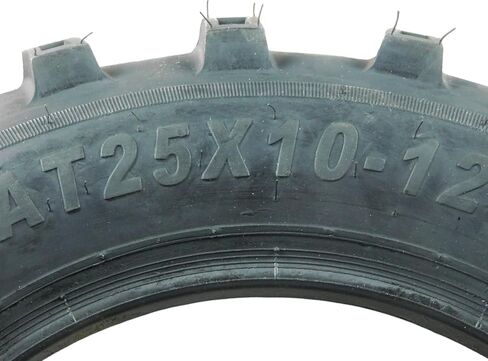 مجموعة من 4 إطارات ATV /UTV جديدة 2 من 25 × 8-12 الأمامي و 2 من 25x10-12 الخلفية /6PR P377 in Kuwait