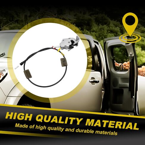 Rear Right Passenger Side Upper Door Latch & Cable Assembly Replacement for 1997-2004 Ford F-150 Heritage/F-250 Extended Cab - Compatible with 6L3Z-18264A26-A, 18264A26 in Saudi Arabia