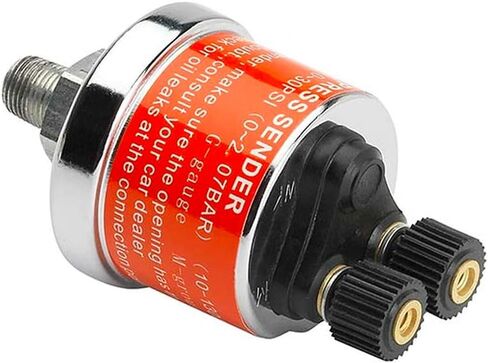 GlowShift Replacement 2 Post 30 PSI Fuel Pressure Gauge Sensor Sending Unit 1/8-27 NPT Thread in Kuwait
