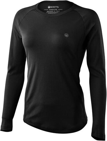Beretta Women's Ciel Tech Outdoor Casual Performance Lightweight Breathable Quick-Drying Thermal Shooting Long Sleeve T-Shirt in Saudi Arabia
