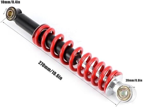 يمكن أن يحافظ المخزن المؤقت لامتصاص الصدمات على توازن الجسم البالغ 50cc-125cc للدراجات النارية على الطرق الوعرة وهو مناسب لأجزاء الدراجات النارية in Saudi Arabia