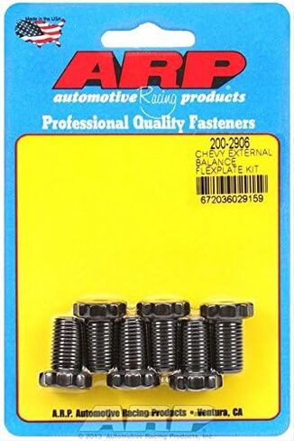 ARP 200-2906 CHEVY Outsidal Flexplate Bolt Kit - مجموعة من 6 in Kuwait
