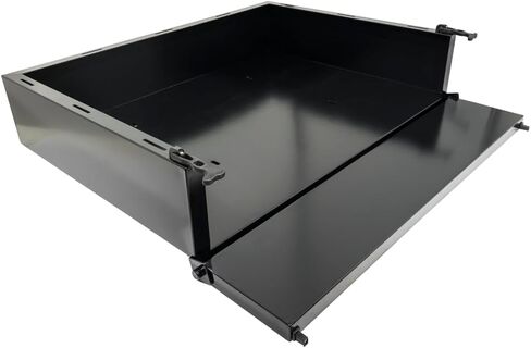 GTW Golf Cart Cargo Box | ملاءمة عالمية | متوافق مع Club Car و Ezgo و Yamaha وغيرها من Makes & Models | الصلب الأسود in Kuwait