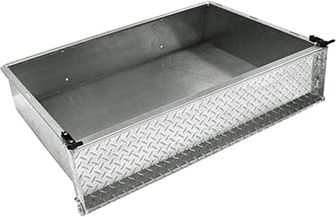 GTW Golf Cart Cargo Box | Universal Fit | Compatible with Club Car, EZGO, Yamaha and Other Makes & Models | Black Steel in Kuwait