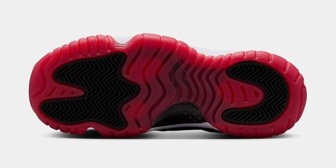 Air Jordan 11 Retro Low Low Bred School Lifestyle Shoes (Black/Red/White) in Saudi Arabia