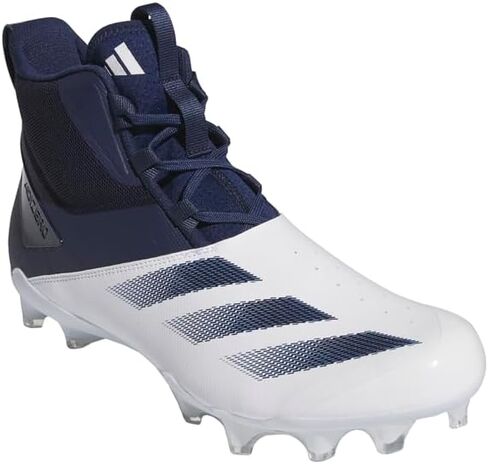 adidas Mens Adizero Chaos Football Sneakers Shoes - White - Size 12.5 M in Saudi Arabia