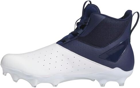 adidas Mens Adizero Chaos Football Sneakers Shoes - White - Size 12.5 M in Saudi Arabia