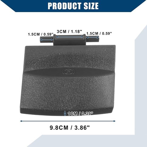 ZR95XDHAH / Inner / PRAKE BRAKE HANDGE لـ DODGE FOR RAM 1500 2006-2009 / DANENT / PLASTIC / 1 PCS / GRAY in Saudi Arabia