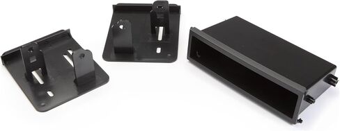 Scosche TA2113B Compatible with 2012-14 Toyota Yaris ISO Double DIN & DIN+Pocket Dash Kit Black in Saudi Arabia