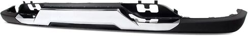 Front Pumper Valance + Chrome Skid Plate متوافق مع Silverado 1500 2016-2019 مع Z71 (ثقوب خطاف السحب مع لوحة التزلج) in Kuwait