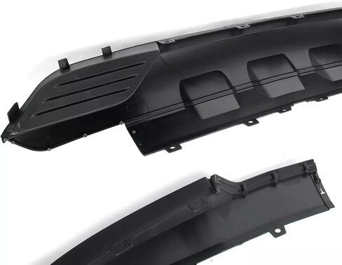 Front Pumper Valance + Chrome Skid Plate متوافق مع Silverado 1500 2016-2019 مع Z71 (ثقوب خطاف السحب مع لوحة التزلج) in Saudi Arabia