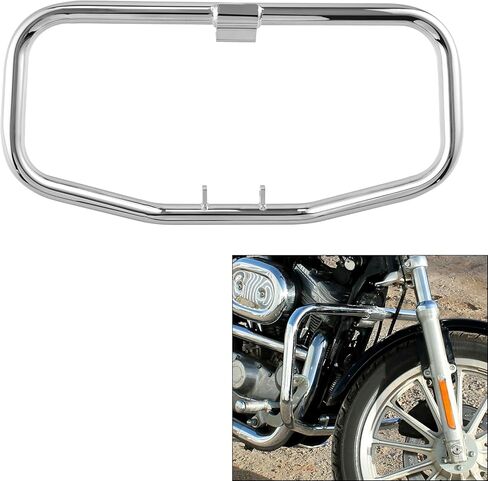 TCMT Engine Guard Highway Crash Bar Fits For Harley Sportster XL1200C XL1200S XL883C 1996-2003 Sportster 883 Hugger 1988-2003 Deluxe XLH883DLX 1988-1995 Roadster XLS XR 1000 1984-1985 in Kuwait