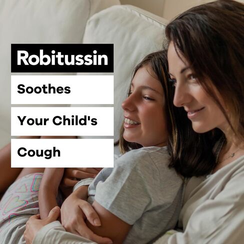 Robitussin Cough and Chest Congestion DM, Children's Cough Medicine, Grape Flavor - 4 Fl Oz x 3 in Kuwait