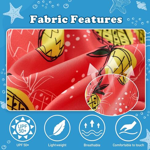 UMELOK Boys Swim Trunks with Compression Liner Toddler Bathing Suit in Kuwait