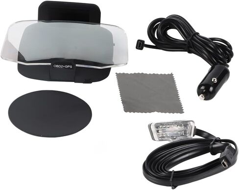 Car HUD, Head Up Display, OBD2 Gauge Display, C1 OBD2 and GPS LED OBD Car HUD Head up Display Speedometer Projector System Diagnostic Tool in Saudi Arabia