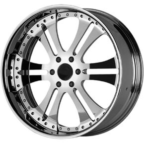 1PCS Car Wheel Rim Jante chrome متوافق مع BMW متوافق مع Benz 5x120 5x130 5x114.3 عجلات سيارات الرياضة سبائك (style6_21in.) in Kuwait