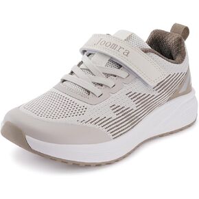 Joomra Little/Big Kids Wide Toe Tennis Tennis Shoes | تشغيل أحذية رياضية للفتيان الفتيات+الخارجي المطاطي in Kuwait