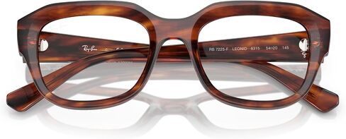 Ray-Ban Rx7225f Leonid Low Bridge Fit Square Prescription Eyewear Frames in Saudi Arabia
