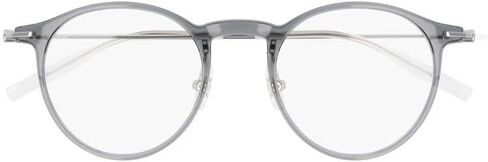Montblanc Pantos Eyeglasses MB0099O 001 الرمادي/الفضة/الشفافة 48 مم 0099 in Saudi Arabia