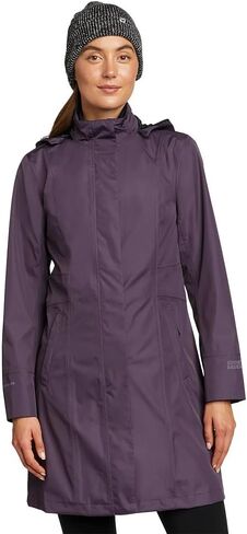 Eddie Bauer Women's Girl on the Go Waterproof Trench Coat in Saudi Arabia