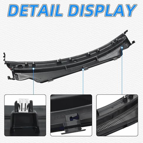 Windshield Wiper Cowl Cover Panel Compatible with Jeep Grand Cherokee 2011-2015 55079197AH Front Wiper Grille Insert (for Grand Cherokee 11-15) in Saudi Arabia