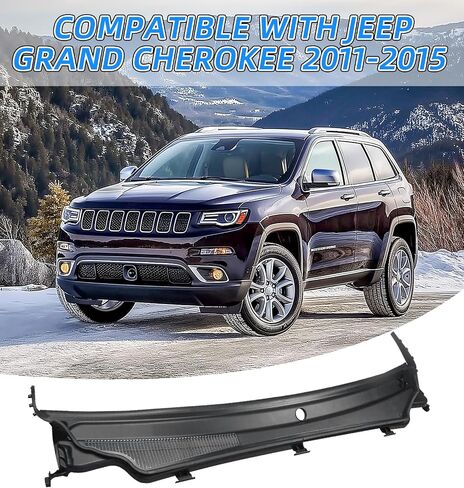 Windshield Wiper Cowl Cover Panel Compatible with Jeep Grand Cherokee 2011-2015 55079197AH Front Wiper Grille Insert (for Grand Cherokee 11-15) in Saudi Arabia