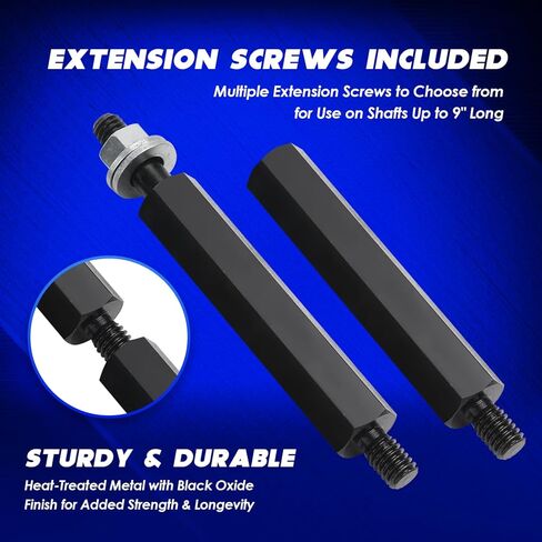 14PCS Bearing Puller Set , Bearing Separator Puller, 5 Ton Capacity Bearing Separator Wheel Hub Axle Puller Set Pinion Wheel Bearing Removal Kit, 2" and 3" Jaws, Wheel Hub Axle Puller Set (red) in Kuwait