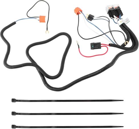 Headlight Relay Wiring Harness Kit for Enhanced Brightness and Vehicle Compatibility in Saudi Arabia