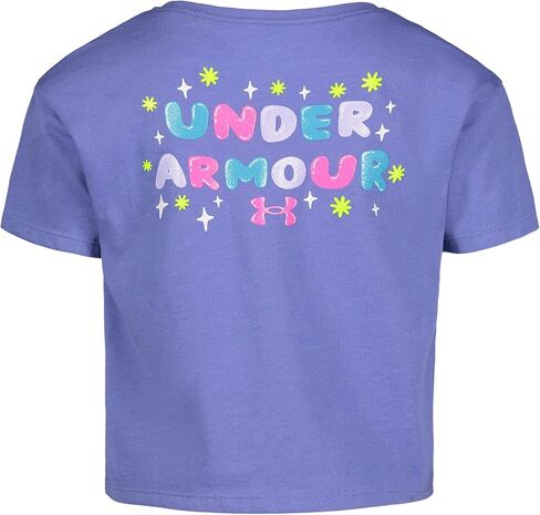 Under Armour Girls' Short Sleeve Shirt, Crewneck, Lightweight and Breathable in Saudi Arabia