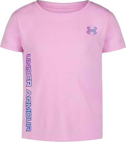 Under Armour Girls' Short Sleeve Shirt, Crewneck, Lightweight and Breathable in Saudi Arabia