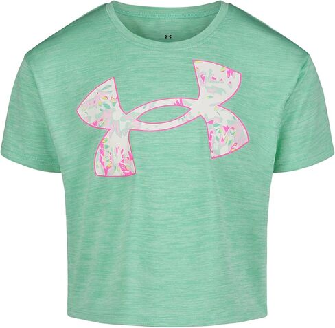 Under Armour Girls' Short Sleeve Shirt, Crewneck, Lightweight and Breathable in Saudi Arabia