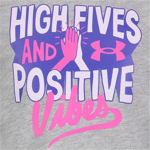 Under Armour Girls' Short Sleeve Shirt, Crewneck, Lightweight and Breathable in Saudi Arabia