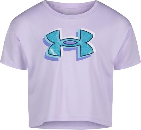Under Armour Girls' Short Sleeve Shirt, Crewneck, Lightweight and Breathable in Saudi Arabia