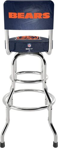 ARCADE1UP NFL Blitz High Back Stool with Adjustable Height and Swiveling Padded Seat (Buffalo Bills) in Saudi Arabia