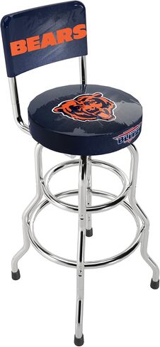 ARCADE1UP NFL Blitz High Back Stool with Adjustable Height and Swiveling Padded Seat (Buffalo Bills) in Saudi Arabia